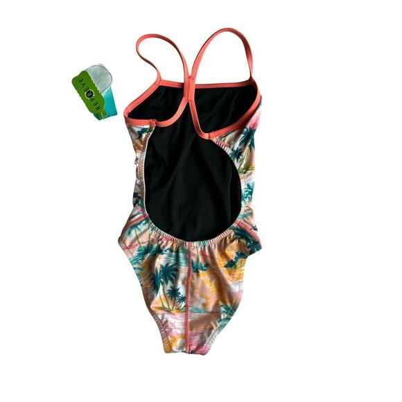 NWT Girls / Womens Printed The One 830 One-Piece Swimsuit, Size 24/00, Tropical - Picture 4 of 10